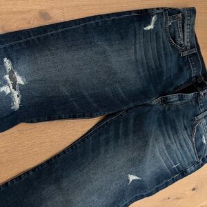 Joe's Jeans Men's Dark Blue Distressed Jeans